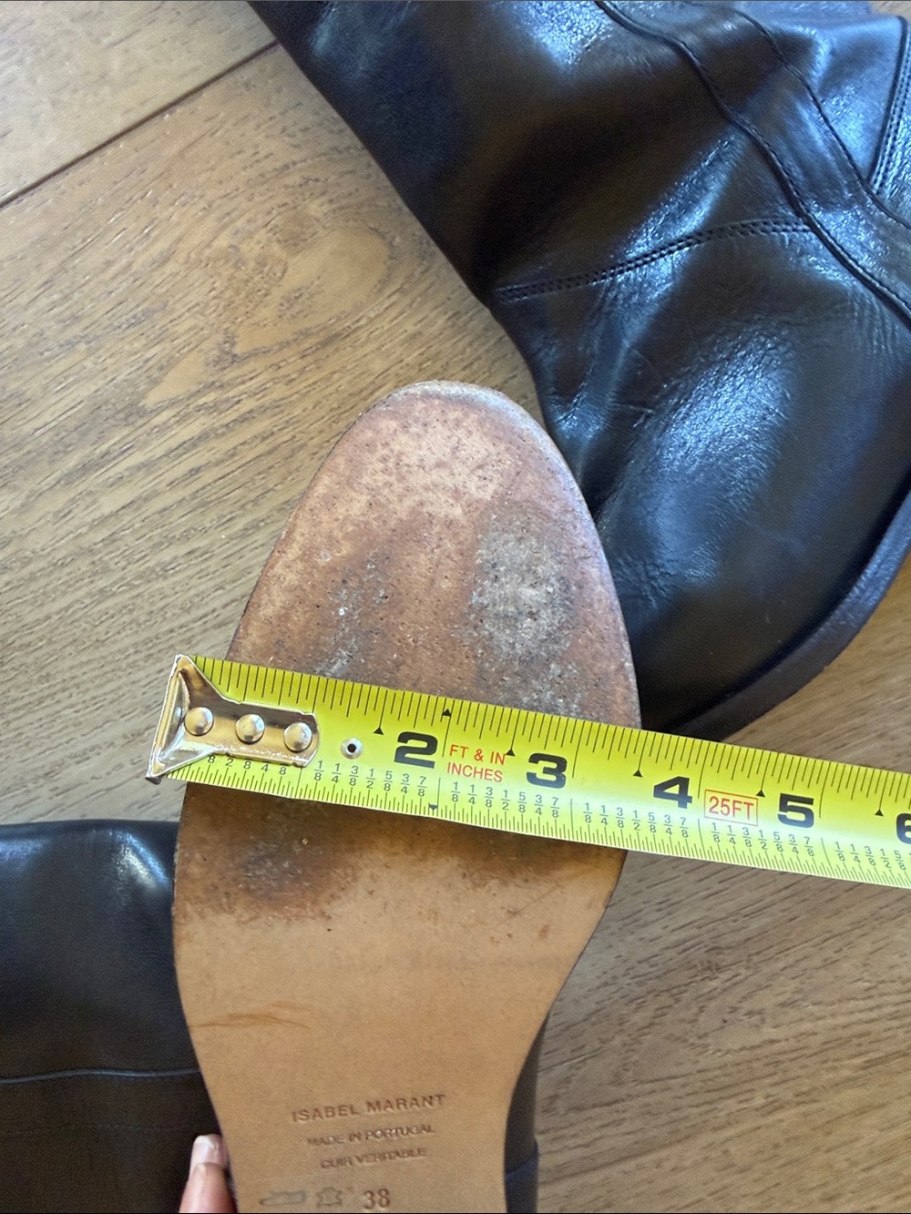 Isabel Marant Mewis all leather riding boot size 38 - Picture 9 of 11